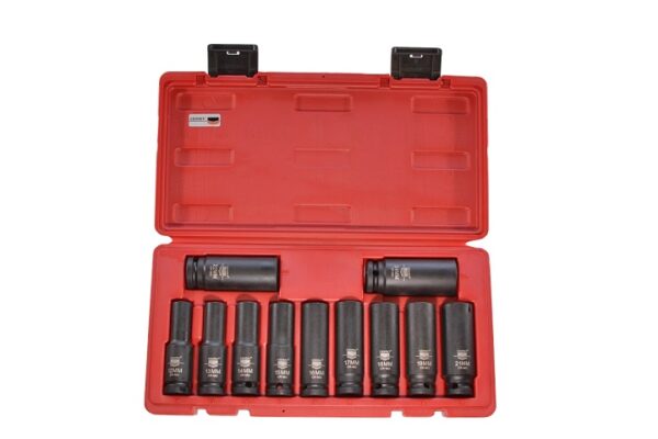 Coffret 11 douilles chocs 1/2'