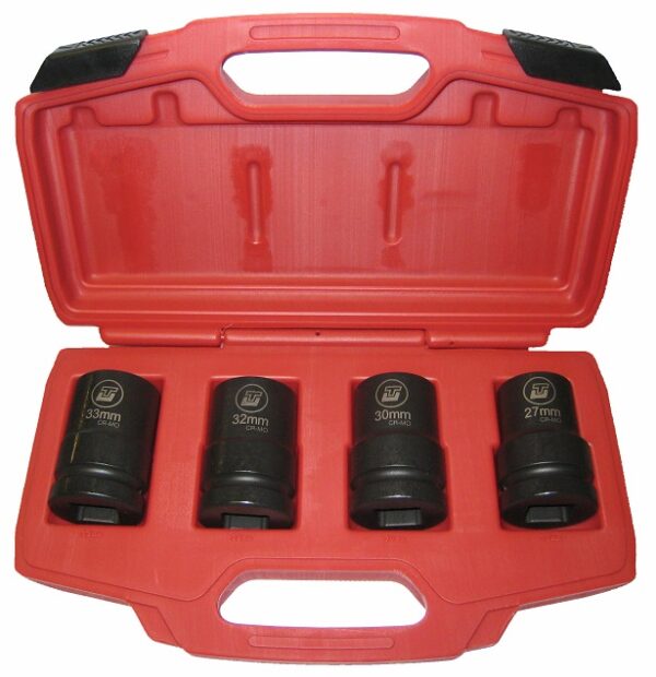 Coffret 4 douilles chocs 1'